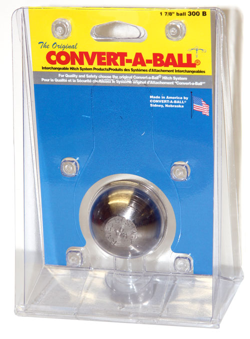 Convert-A-Ball Nickel-Plated 1-7/8" Ball #300