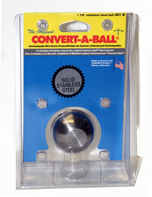 Convert-A-Ball Stainless Steel 1-7/8" Ball #301