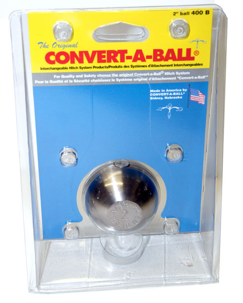 Convert-A-Ball Nickel-Plated 2" Ball #400